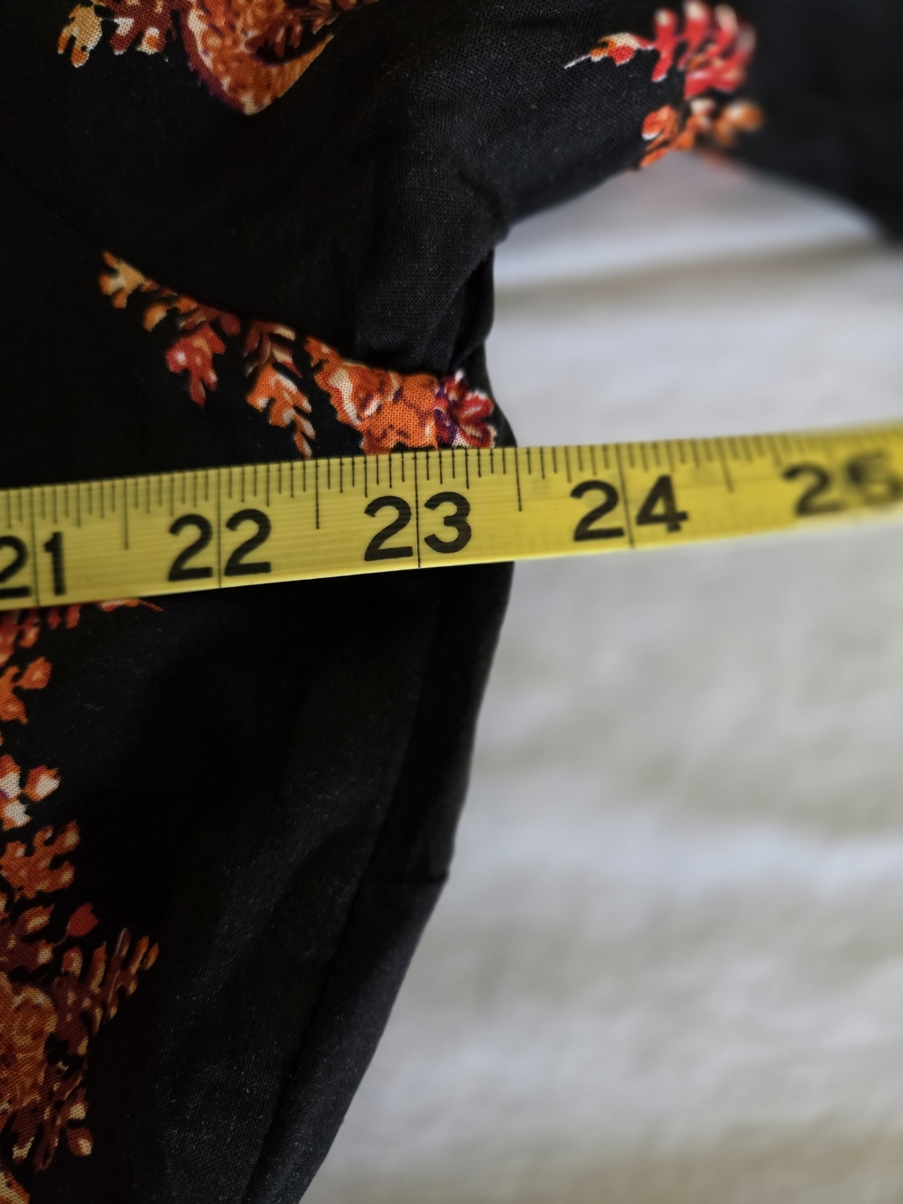 City Chic Black/Gold/Orange Romper - Picture 7 of 10